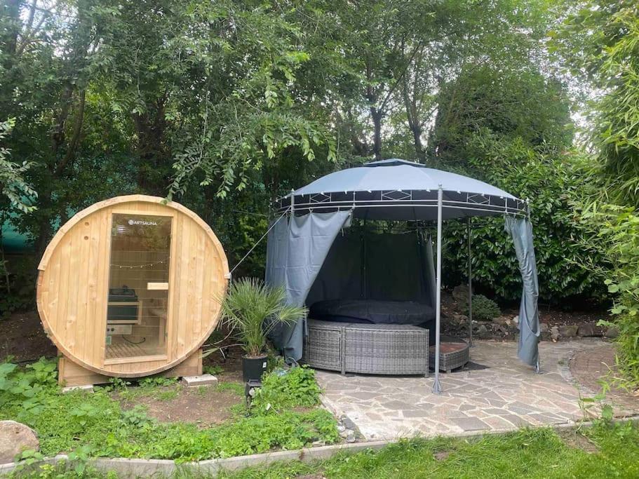 Ferien-Villa Direkt Am Rhein Sauna/Whirlpool Gotterswickerhamm Exterior photo